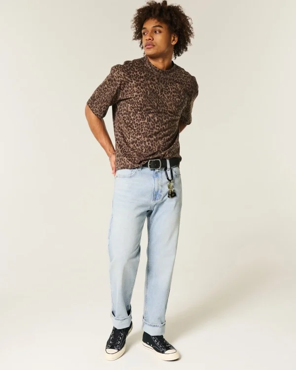 Light Wash Loose Jeans Light Wash Loose Jeans