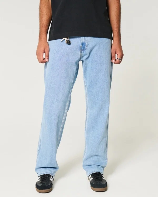 Light Wash Loose Jeans Light Wash Loose Jeans