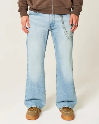 Light Wash Relaxed Bootcut Jeans Light Wash Relaxed Bootcut Jeans