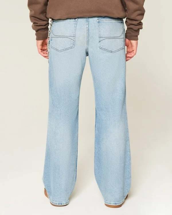 Light Wash Relaxed Bootcut Jeans Light Wash Relaxed Bootcut Jeans