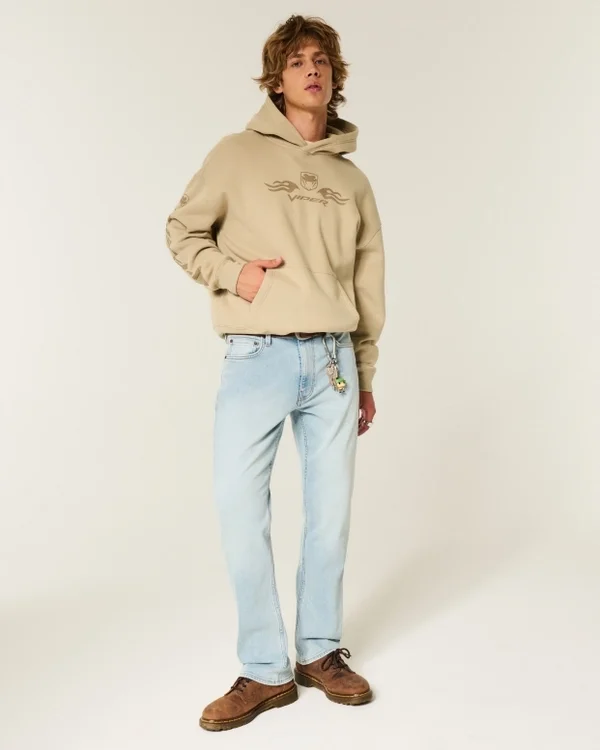 Light Wash Slim Straight Jeans Light Wash Slim Straight Jeans