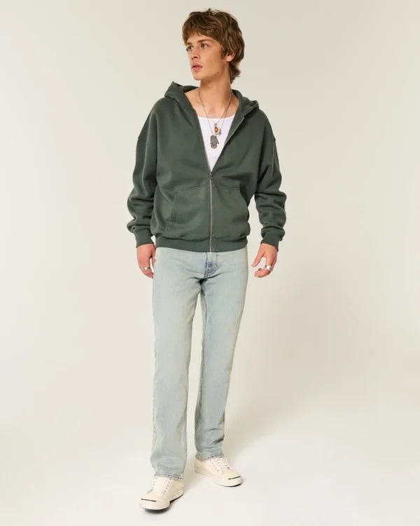 Light Wash Slim Straight Jeans Light Wash Slim Straight Jeans