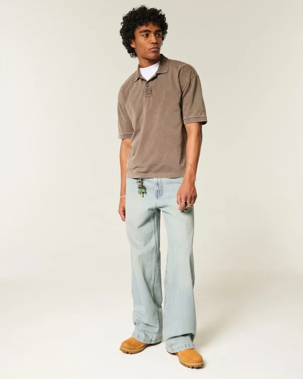 Light Wash Super Baggy Jeans Light Wash Super Baggy Jeans