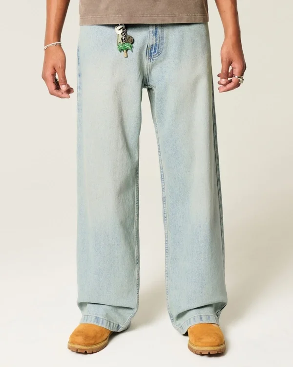 Light Wash Super Baggy Jeans Light Wash Super Baggy Jeans