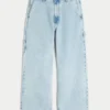 Light Wash Super Baggy Painter Jeans