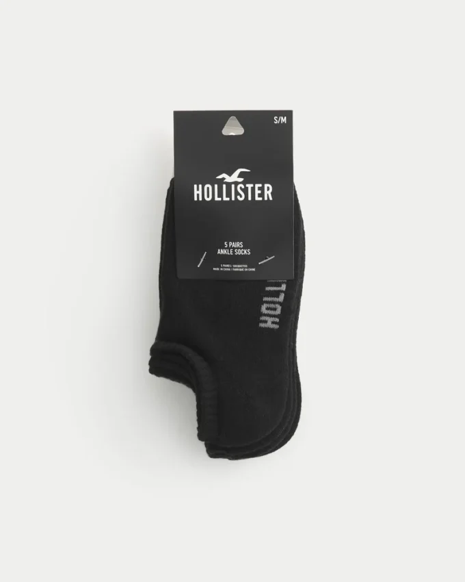 Logo Ankle Socks 5-Pack
