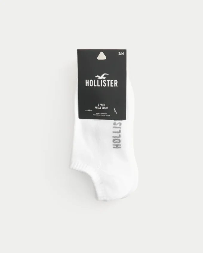 Logo Ankle Socks 5-Pack