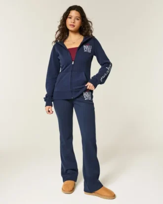 Logo Graphic Boot Sweatpants