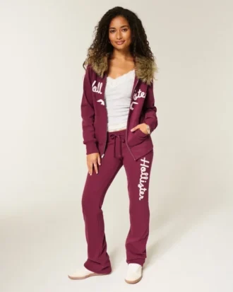 Logo Graphic Boot Sweatpants