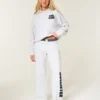 Logo Graphic Wide-Leg Sweatpants Logo Graphic Wide-Leg Sweatpants