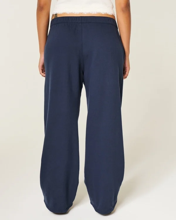 Logo Graphic Wide-Leg Sweatpants Logo Graphic Wide-Leg Sweatpants