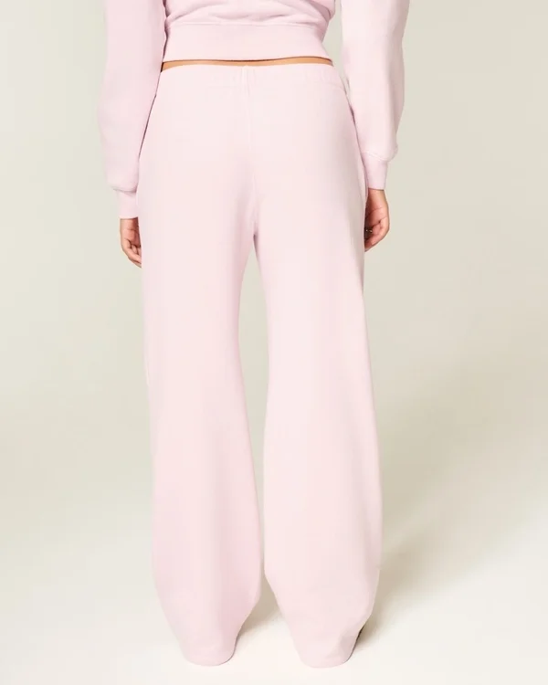 Logo Graphic Wide-Leg Sweatpants Logo Graphic Wide-Leg Sweatpants