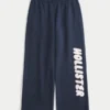Logo Graphic Wide-Leg Sweatpants Logo Graphic Wide-Leg Sweatpants