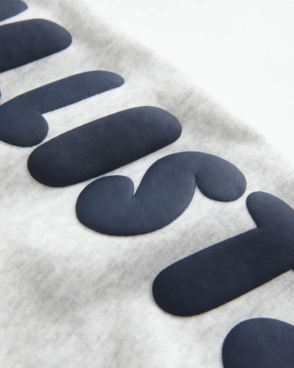 Logo Graphic Wide-Leg Sweatpants Logo Graphic Wide-Leg Sweatpants