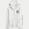 Logo Graphic Zip-Up Hoodie Logo Graphic Zip-Up Hoodie