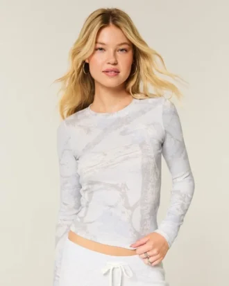 Long-Sleeve Crew Baby Tee