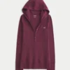 Long-Sleeve Hooded Henley
