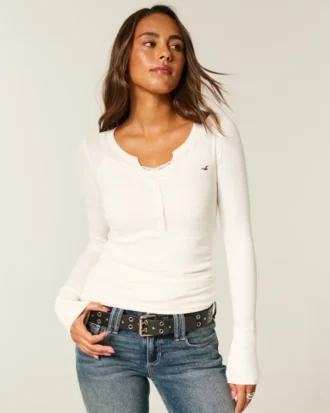 Long-Sleeve Icon Henley