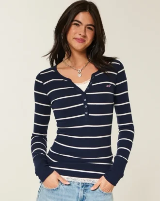 Long-Sleeve Icon Henley