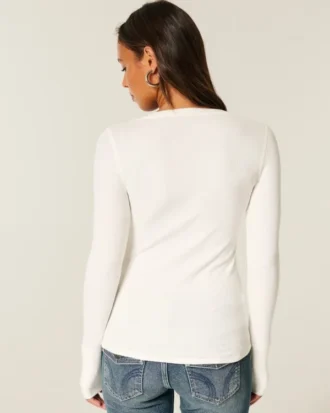 Long-Sleeve Icon Henley