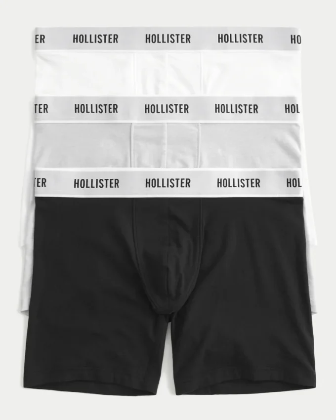 Longer-Length Boxer Briefs 3-Pack