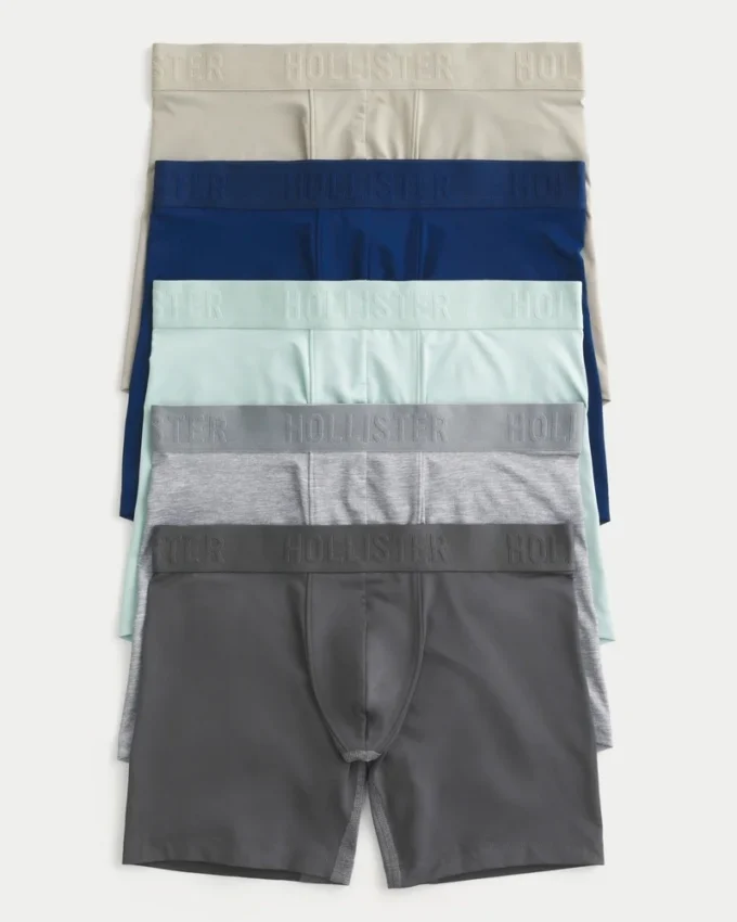Longer-Length Cooling Boxer Brief 5-Pack