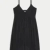 Longline Lace Detail Duster Tank