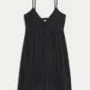 Longline Lace Detail Duster Tank