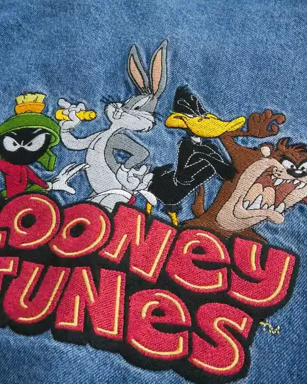 Looney Tunes Graphic Denim Jacket Looney Tunes Graphic Denim Jacket