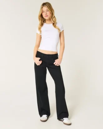 Low-Rise Black Baggy Jeans Low-Rise Black Baggy Jeans
