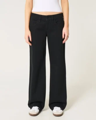 Low-Rise Black Baggy Jeans Low-Rise Black Baggy Jeans