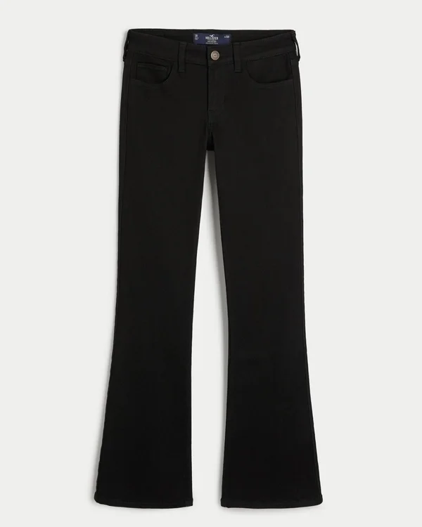 Low-Rise Black Boot Jeans Low-Rise Black Boot Jeans