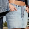 Low-Rise Class of ’26 Denim Mini Skort Low-Rise Class of ’26 Denim Mini Skort
