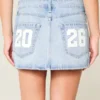 Low-Rise Class of ’26 Denim Mini Skort Low-Rise Class of ’26 Denim Mini Skort