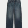 Low-Rise Dark Wash Baggy Jeans Low-Rise Dark Wash Baggy Jeans