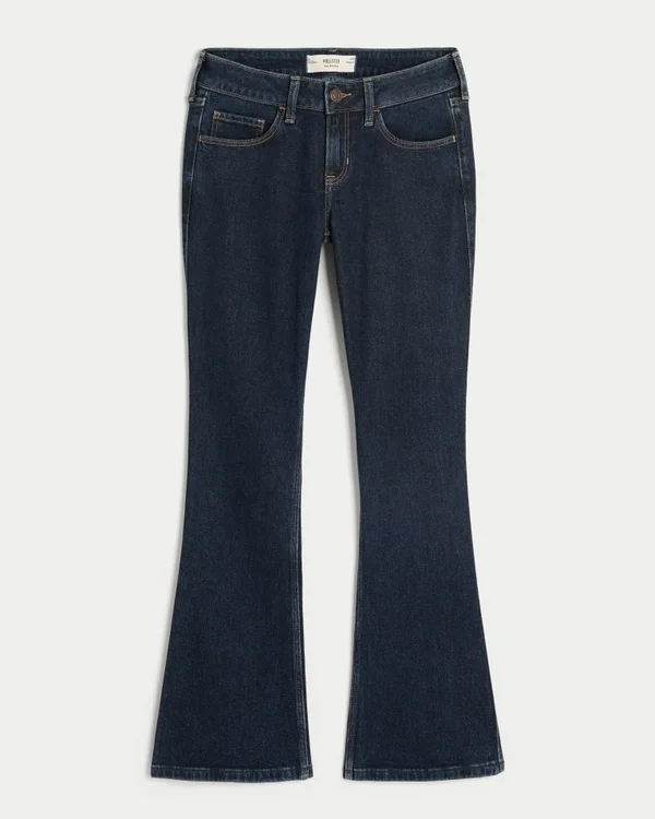 Low-Rise Dark Wash Bootcut Jeans Low-Rise Dark Wash Bootcut Jeans