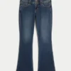 Low-Rise Dark Wash Bootcut Jeans Low-Rise Dark Wash Bootcut Jeans