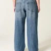 Low-Rise Dark Wash Class of ’26 Embroidered Baggy Jeans Low-Rise Dark Wash Class of ’26 Embroidered Baggy Jeans