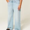 Low-Rise Distressed Baggy Jeans