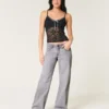 Low-Rise Grey Baggy Jeans Low-Rise Grey Baggy Jeans
