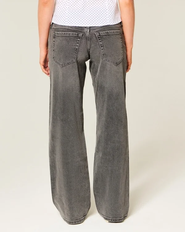 Low-Rise Grey Baggy Jeans Low-Rise Grey Baggy Jeans
