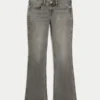 Low-Rise Grey Bootcut Jeans Low-Rise Grey Bootcut Jeans