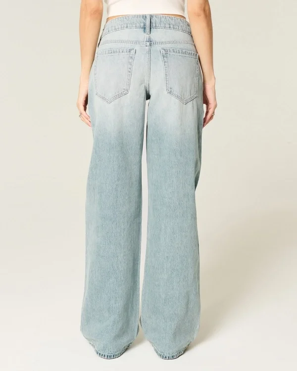 Low-Rise Light Wash Baggy Jeans Low-Rise Light Wash Baggy Jeans