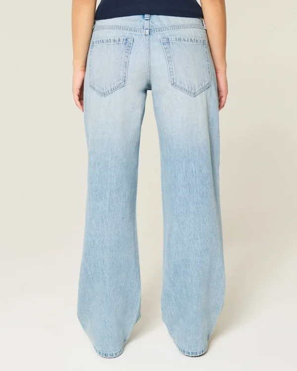 Low-Rise Light Wash Baggy Jeans Low-Rise Light Wash Baggy Jeans