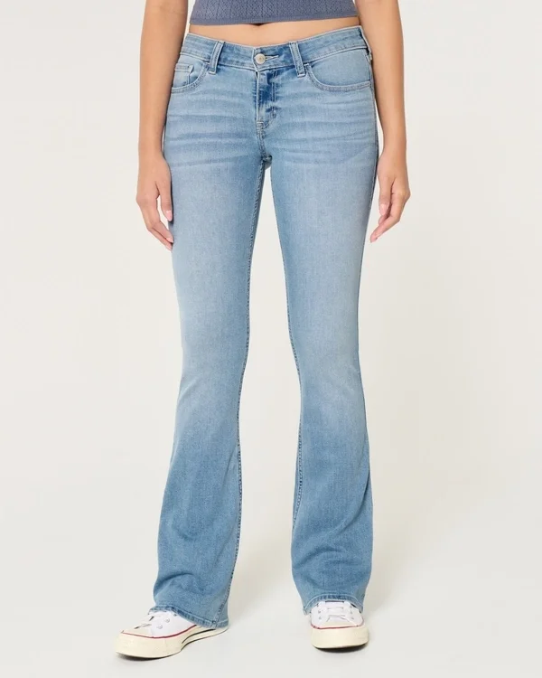 Low-Rise Light Wash Boot Jeans Low-Rise Light Wash Boot Jeans