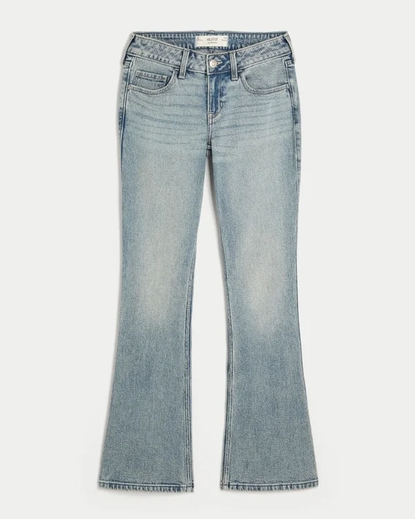 Low-Rise Light Wash Bootcut Jeans Low-Rise Light Wash Bootcut Jeans