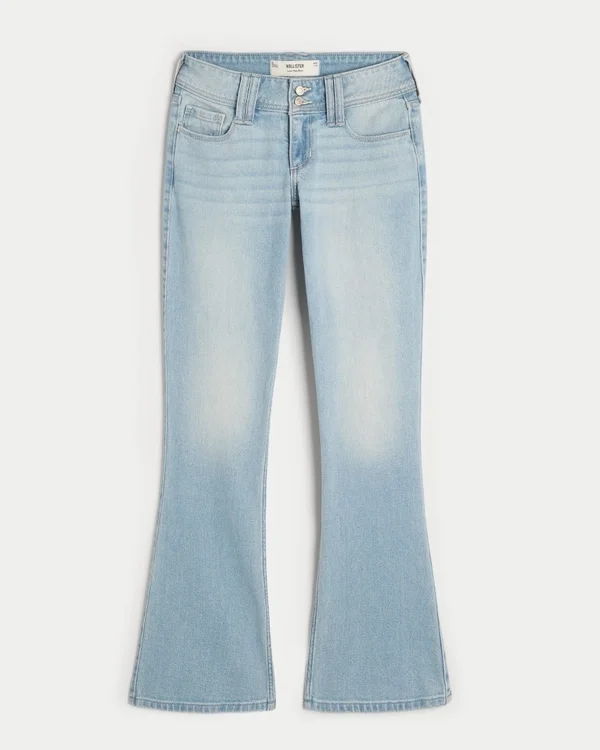 Low-Rise Light Wash Bootcut Jeans Low-Rise Light Wash Bootcut Jeans