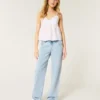 Low-Rise Light Wash Loose Jeans Low-Rise Light Wash Loose Jeans