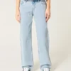 Low-Rise Light Wash Loose Jeans Low-Rise Light Wash Loose Jeans