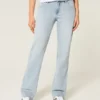 Low-Rise Light Wash Relaxed Straight Jeans Low-Rise Light Wash Relaxed Straight Jeans